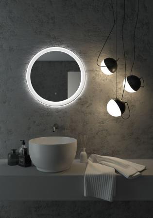 картинка Зеркало PLANET LED White D1000 с бесконтакт сенсором ореольная подсветка от стройцентра СОМ